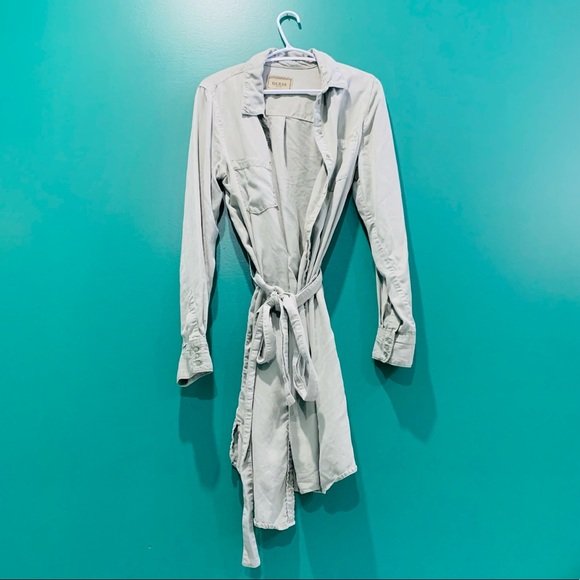 ❓GUESS❓ Shirt Dress - Picture 1 of 4